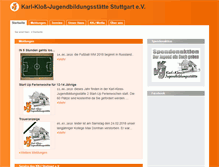Tablet Screenshot of kkj-stuttgart.de